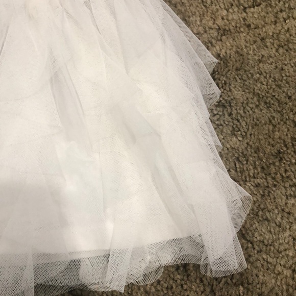 3T white tulle layered tutu - Picture 2 of 4
